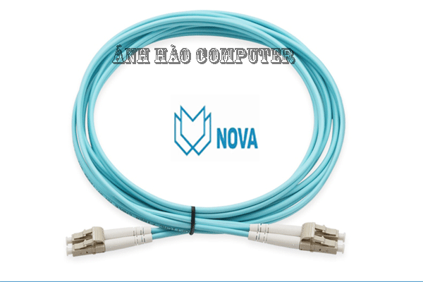 Dây nhảy quang OM3 chuẩn LC LC dài 2m chính hãng Novalink NV-61102A